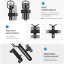 NEEWER Metal Telescope Phone Mount, 2.09"-3.54" Universal Cell Phone Mount for Spotting Scope Telescope Microscope Binocular Monocular, Fits Eyepiece with Diameter 1.02"-2.05"