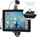 Neewer iPad Tablet Tripod Mount Adapter Holder, 6.3-9.25 inches/16-23.5 centimeters Adjustable Clamp