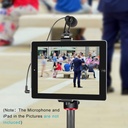 Neewer iPad Tablet Tripod Mount Adapter Holder, 6.3-9.25 inches/16-23.5 centimeters Adjustable Clamp