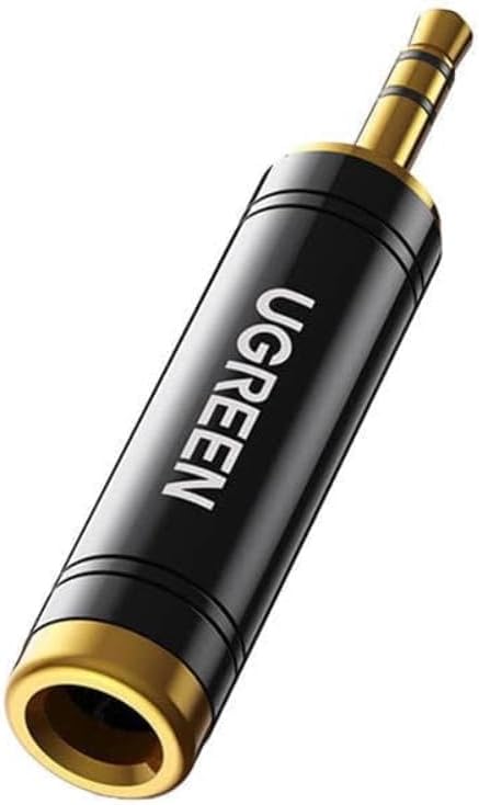 Ugreen 60711 3.5mm Male to 6.35mm 6.5mm Female Adapter