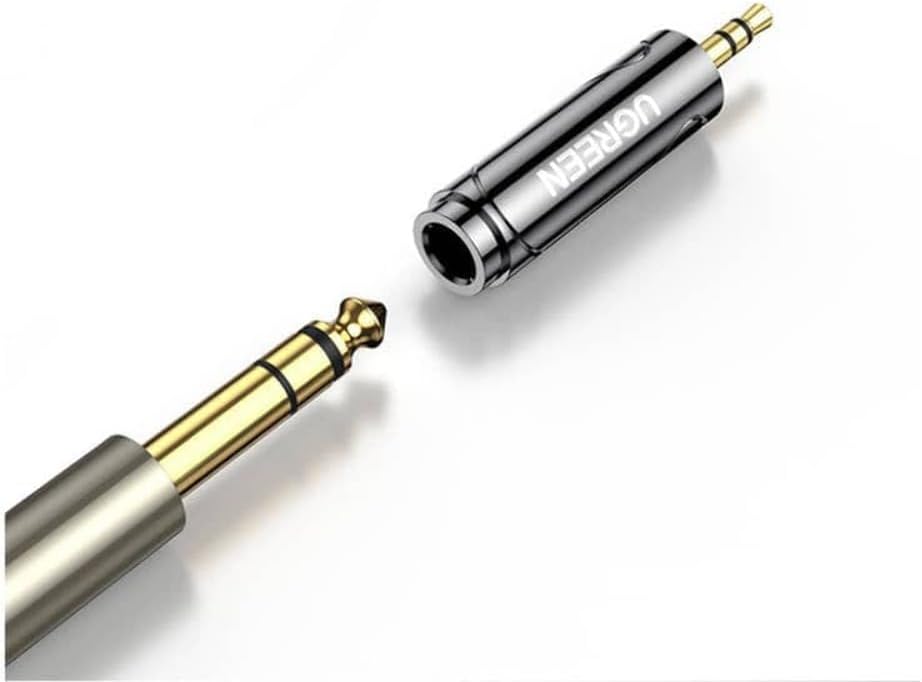 Ugreen 60711 3.5mm Male to 6.35mm 6.5mm Female Adapter