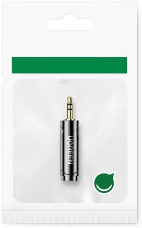 Ugreen 60711 3.5mm Male to 6.35mm 6.5mm Female Adapter