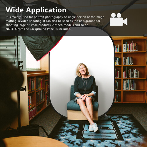 Neewer Chromakey Collapsible Backdrop with Support Stand 150x200cm 10096889