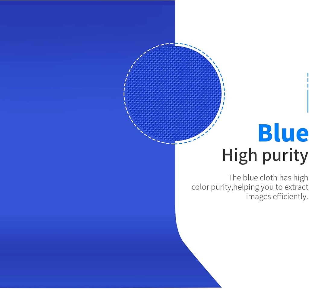 NEEWER 3 x 3.6M PRO Photo Studio premium polyester Collapsible Backdrop Blue