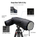 NEEWER Camera Rain Cover, Large Size Durable Nylon Raincoat for Canon Nikon Sony 10102043
