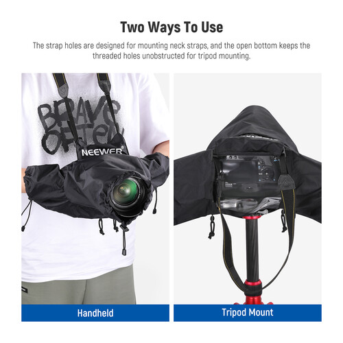 Neewer PB008 Camera Rain Cover for DSLR/Mirrorless Camera (Mini) 10102777
