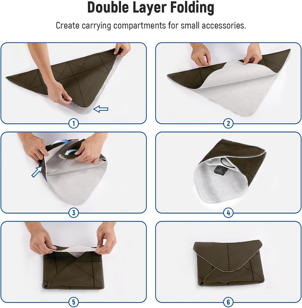 NEEWER Camera Lens Cap Insert Lens Bag Folding Camera, 47x47cm Magic Fabric