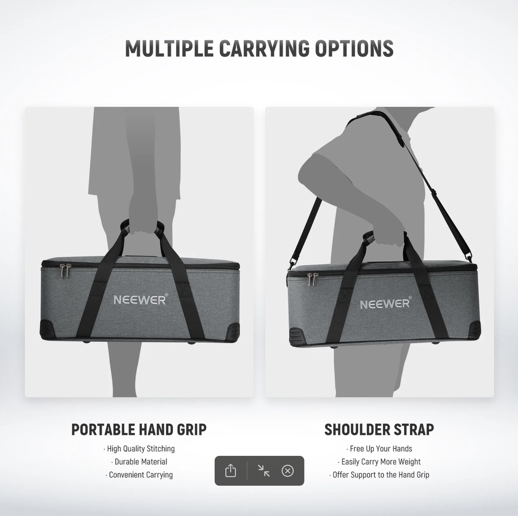 NEEWER PB6 Carrying Bag with Shoulder Strap 10103236