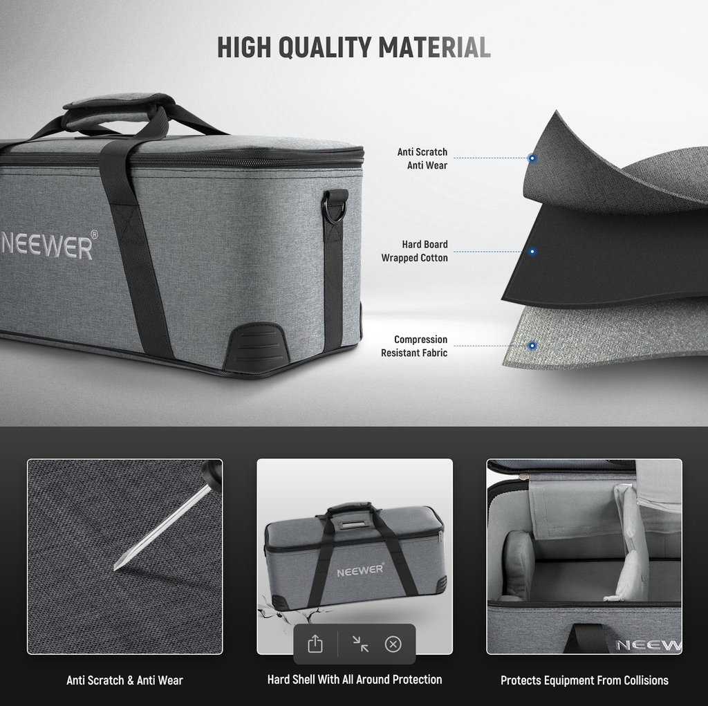 NEEWER PB6 Carrying Bag with Shoulder Strap 10103236