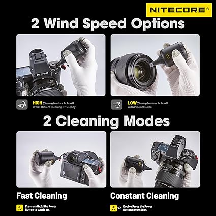 NITECORE BB Nano Portable Versatile Air Blower