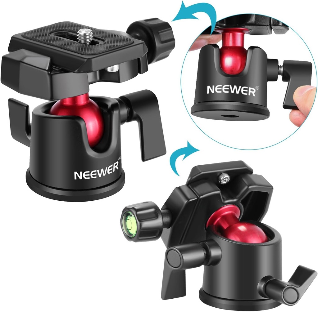 NEEWER PROFESSIONAL MINI METAL BALL HEAD 10090348