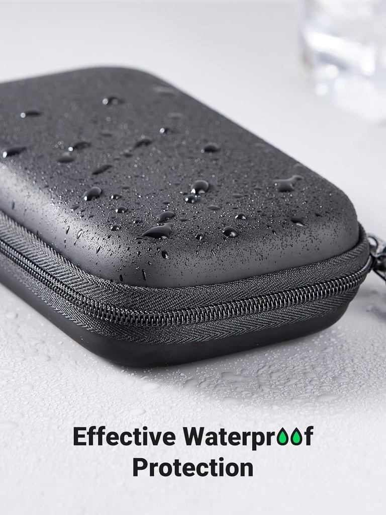 UGREEN 40707 - 2.5 Inch External Hard Drive Case Cover Shockproof Storage Bag Electronic Accessories Waterproof Bag