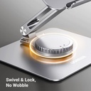 UGREEN 90849 - Laptop Stand for Desk Adjustable 360 Rotating Base