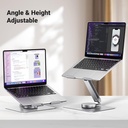 UGREEN 90849 - Laptop Stand for Desk Adjustable 360 Rotating Base