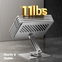 UGREEN 90849 - Laptop Stand for Desk Adjustable 360 Rotating Base