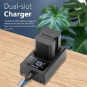 NEEWER Upgraded NP-FZ100 Sony Replacement Battery Charger Set 10103232