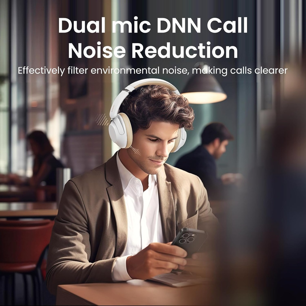 UGREEN 15809 - HiTune Max 5 Noise Cancelling Headphones Wireless Bluetooth 5.0 Headphone Over-Ear