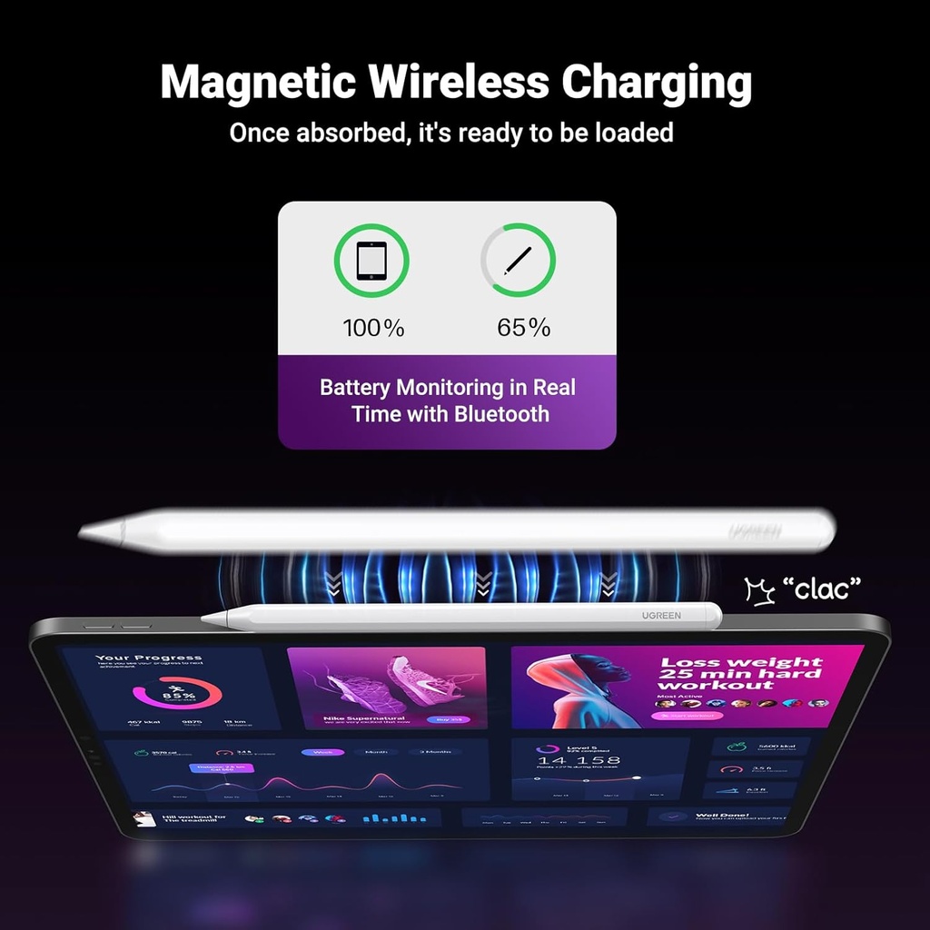 UGREEN 35834 - Magnetic Wireless Charge Pencil 2nd Gen