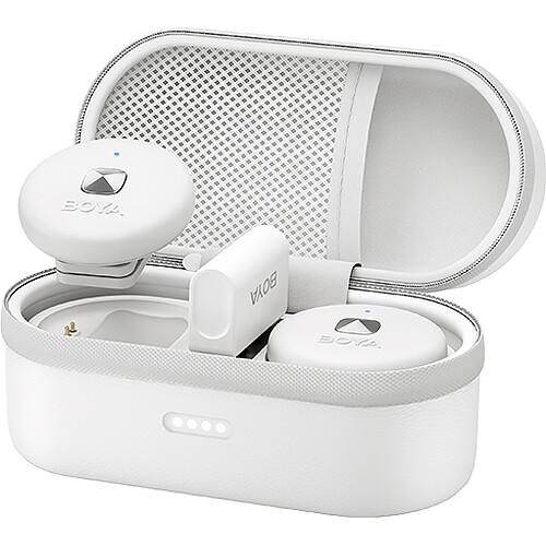 BOYA OMIC-U 2-Person Wireless Microphone System with USB-C Connector for Mobile Devices (Black)