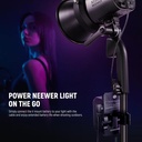 Neewer 6ft/1.8m D-Tap Male to DC Female Power Cable 10103378