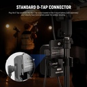 Neewer 6ft/1.8m D-Tap Male to 4 Pin XLR Female Power Cable 10103379