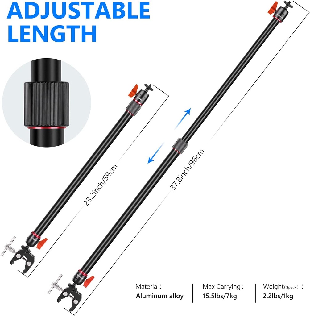Neewer Camera Slider Support Arm Stabilizer 10099791