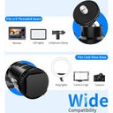 Neewer Camera Hot Shoe Mount with Additional 1/4" Screw 2-Pack ST-17 10100226