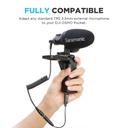 BOYA BY-K6 DJI Osmo Pocket Microphone  Adapter USB C to 3.5mm TRS