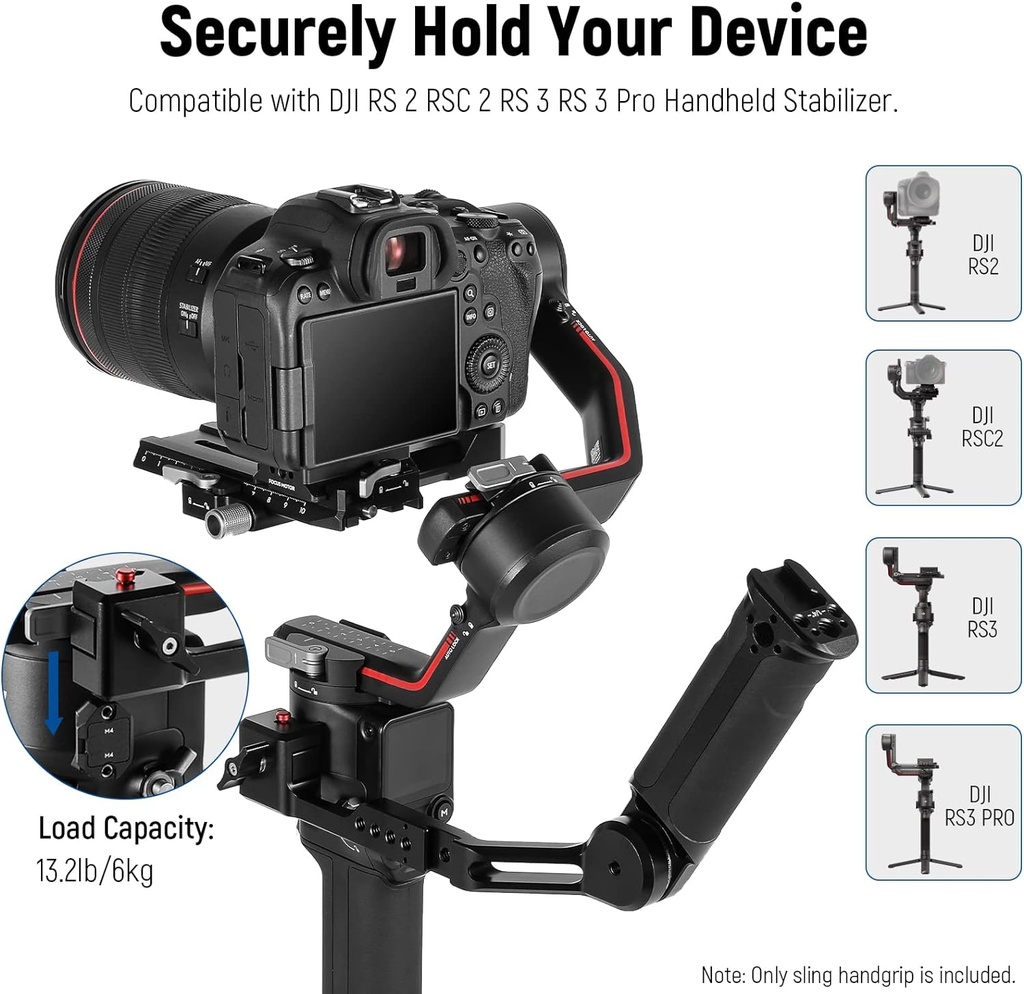 NEEWER Adjustable Handle Gimbal Handheld Stabilizer