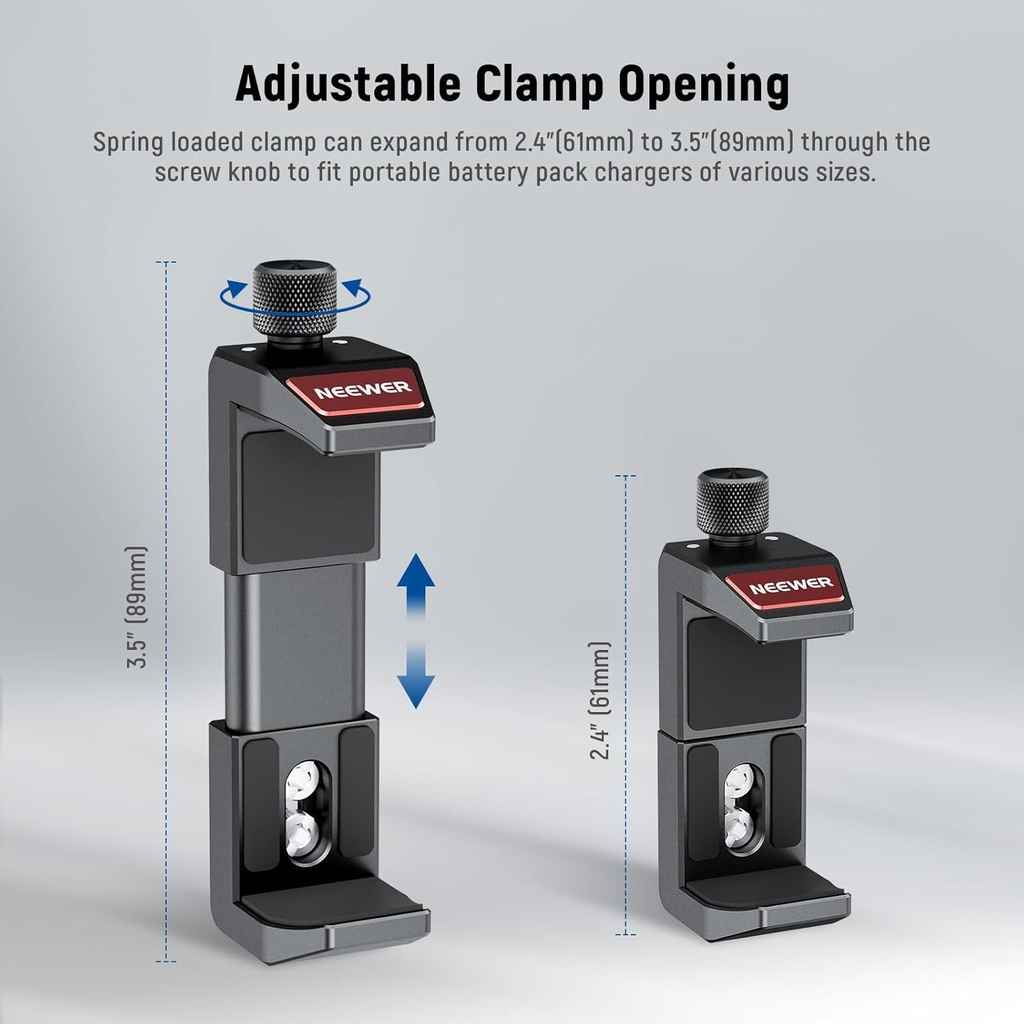 NEEWER Clamp Holder for Portable Charger 10102705