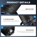 BOYA BY-M1000 Pro Large Diaphragm Condenser Microphone