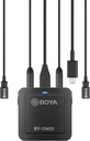 Boya BY-DM20 2-Person Digital Lavalier Microphone with Lightning, USB-C & USB Output