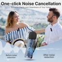 BOYA BY-V4D Wireless Lavalier Microphone for iPhone iPad with Charging case Lightning Receiver