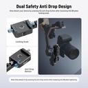 NEEWER RS4 RS3 Vertical Camera Mount Compatible with DJI Ronin RS 4 3 2 Pro Gimbal Stabilizer 10104667