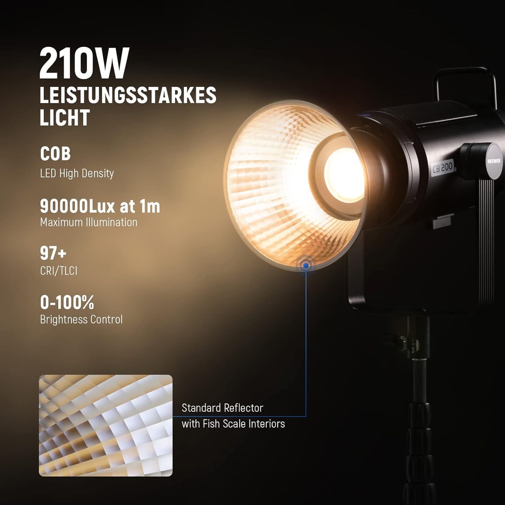 NEEWER CB200B BI-COLOR 210w LED VIDEO LIGHT (10103569)
