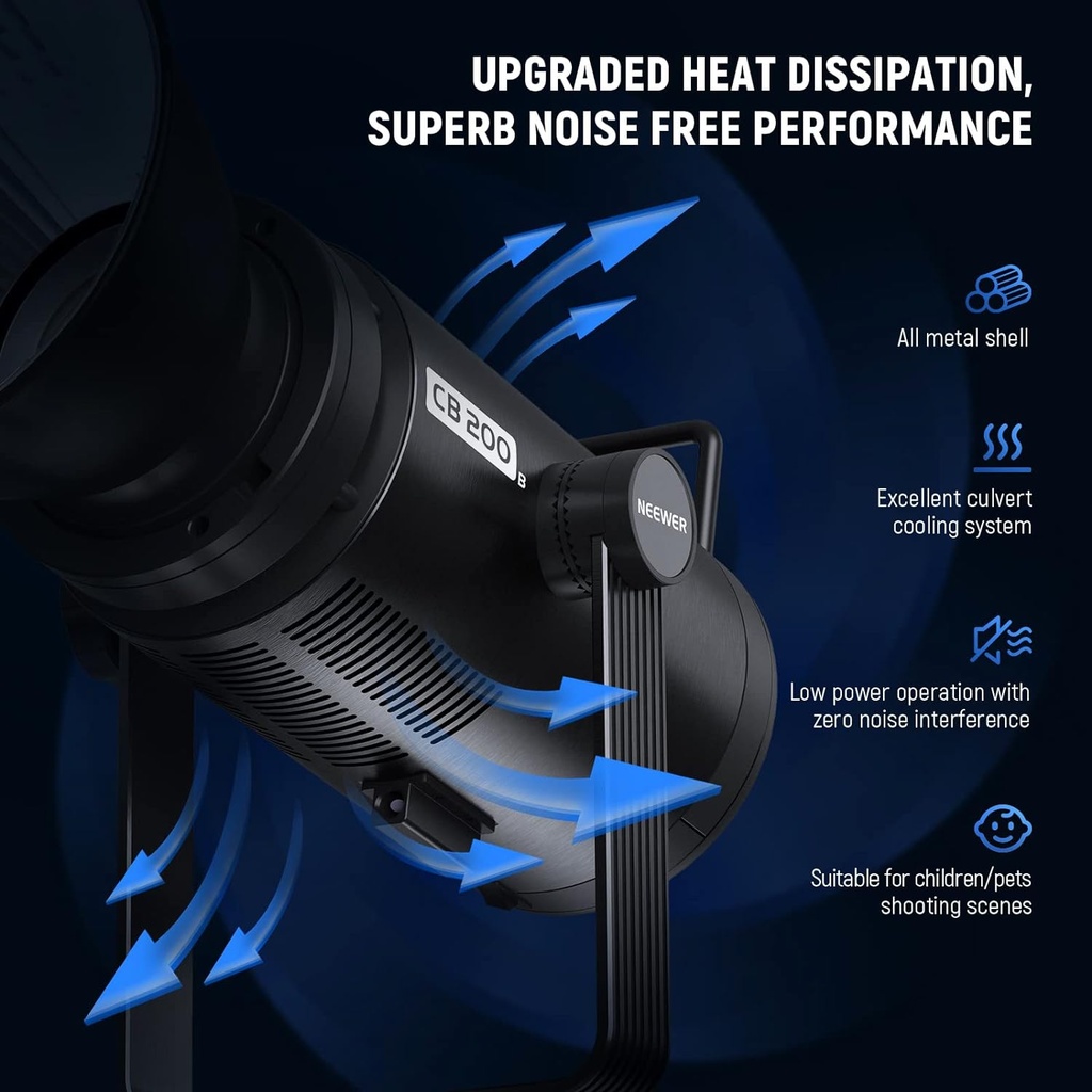 NEEWER CB200B BI-COLOR 210w LED VIDEO LIGHT (10103569)