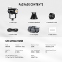 NEEWER CB300B 320W LED Video Light with 2.4G/APP Remote Control 10103256