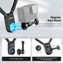 NEEWER Magnetic Neck Mount Compatible For Action Camera And Mobile 10102980