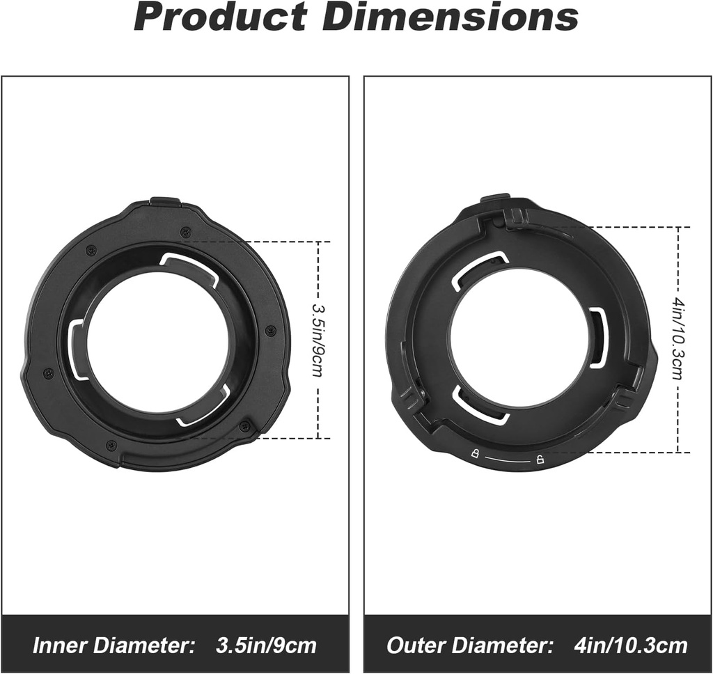 GODOX ML-GB Godox Bowens Adapter for ML100Bi & ML60IIBi