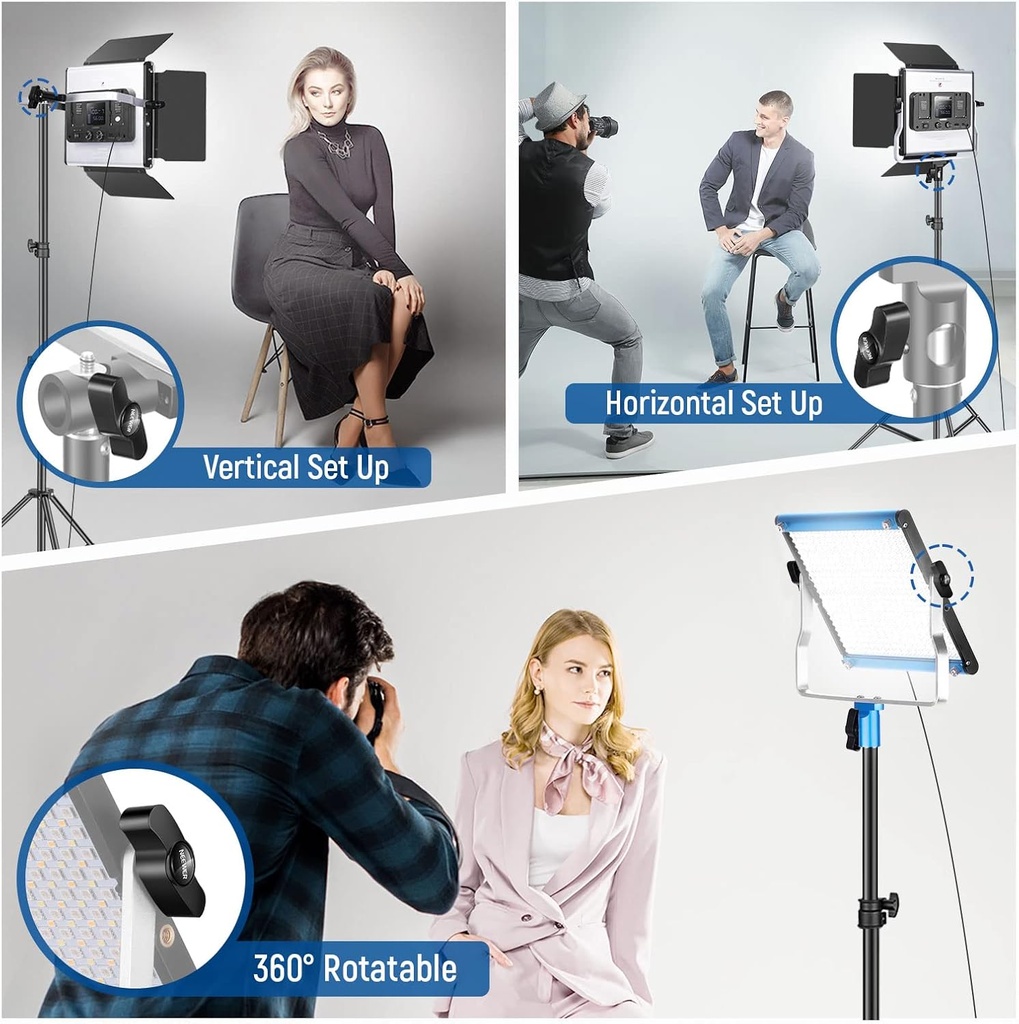 NEEWER 4 Packs Screw Buttons Adapter Photography Video Lighting Accessories10100775