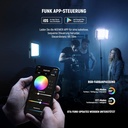 NEEWER RGB1200 LED Video Light RGB with App/2.4G Control, 2 x 60 W Video Light with Tripod and Bag 10104230