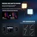 NEEWER Pack of 2 PL60C RGB Video Light LED Panel Continuous Light Set with 2 m Light Tripod/Bag 10103536