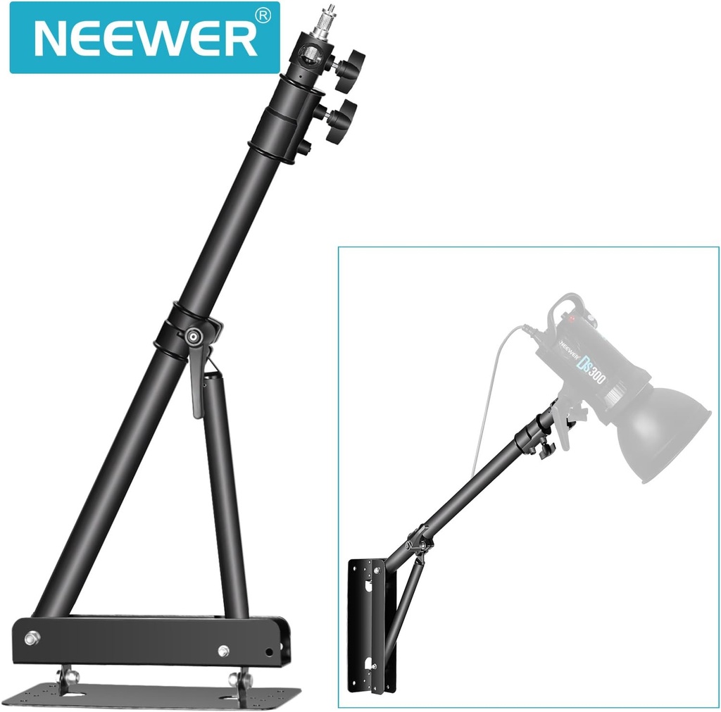 NEEWER WALL MOUNTING BOOM ARM 180CM（BLACK ） 10092982