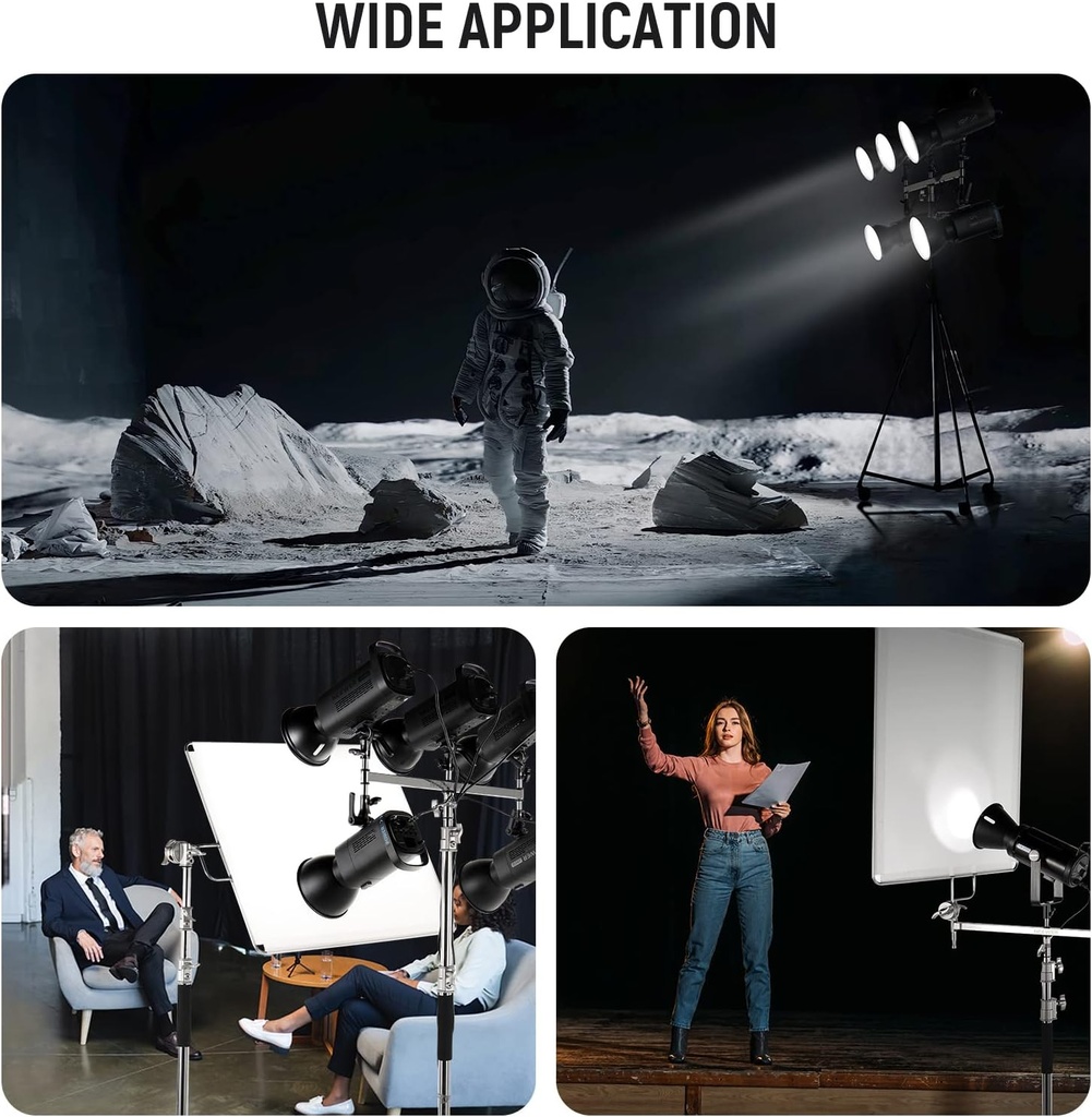 NEEWER Baby Triple Header Boom Arm For C-stand10101896