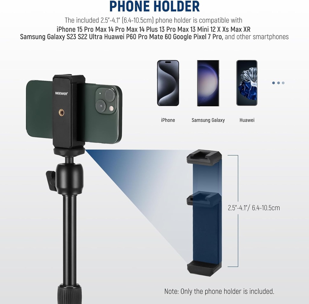 Neewer T Shaped Tabletop Backdrop Stand Kit with Heavy Duty Base 10102838