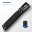 NEEWER Telescoping Interview Mic Handle for Wireless Microphone 21000047