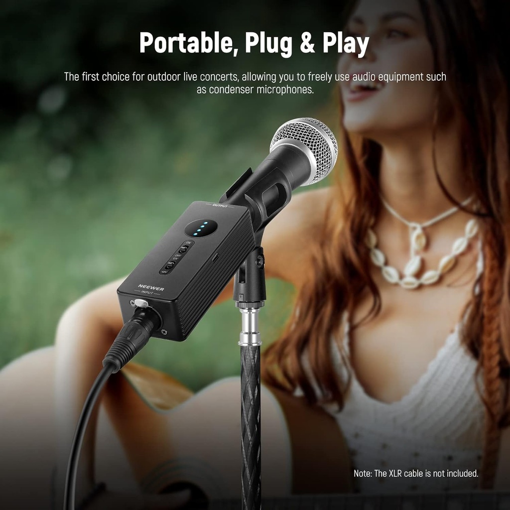NEEWER Phantom Power Convertible 48V/12V Output 21000049