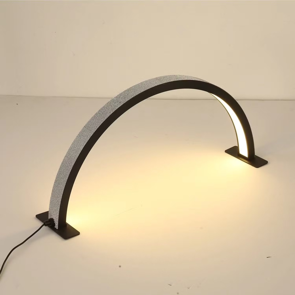 48W Professional Desktop Arch Ring Led Light Hlaf moon