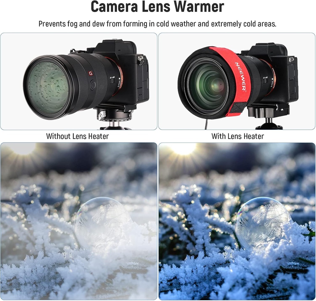 NEEWER 500MM LENS USB HEATER WARMER DEW 33000032