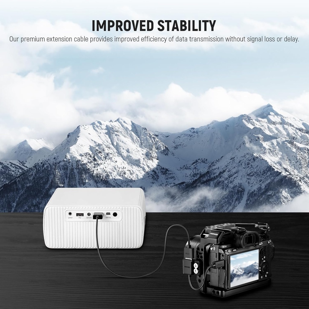 NEEWER 4K/60Hz Micro HDMI to HDMI Adapter Cable 33000051